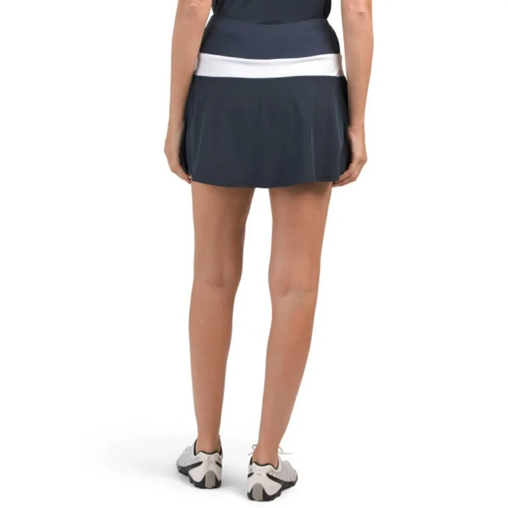 NWT KYODAN Women's Built-in Shorts Color Block Inserts Golf Skort - Picture 3 of 5